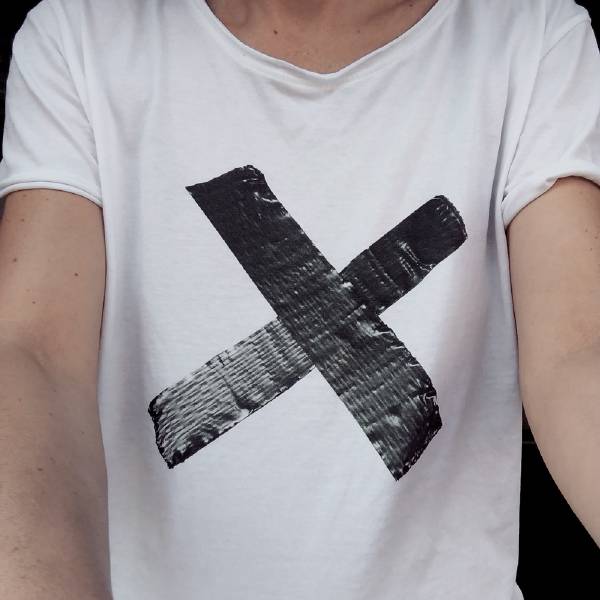  tshirt stampa digitale nastro adesivo americano