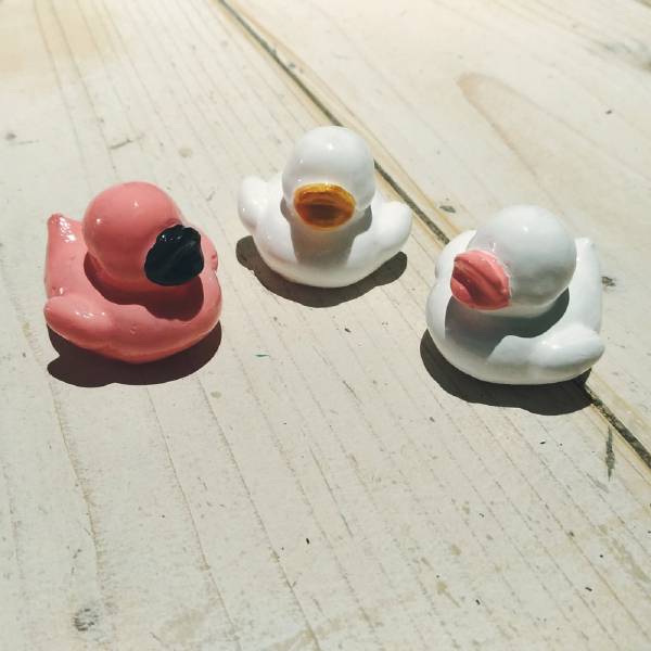 paperelle rubber duck finta ceramica 3