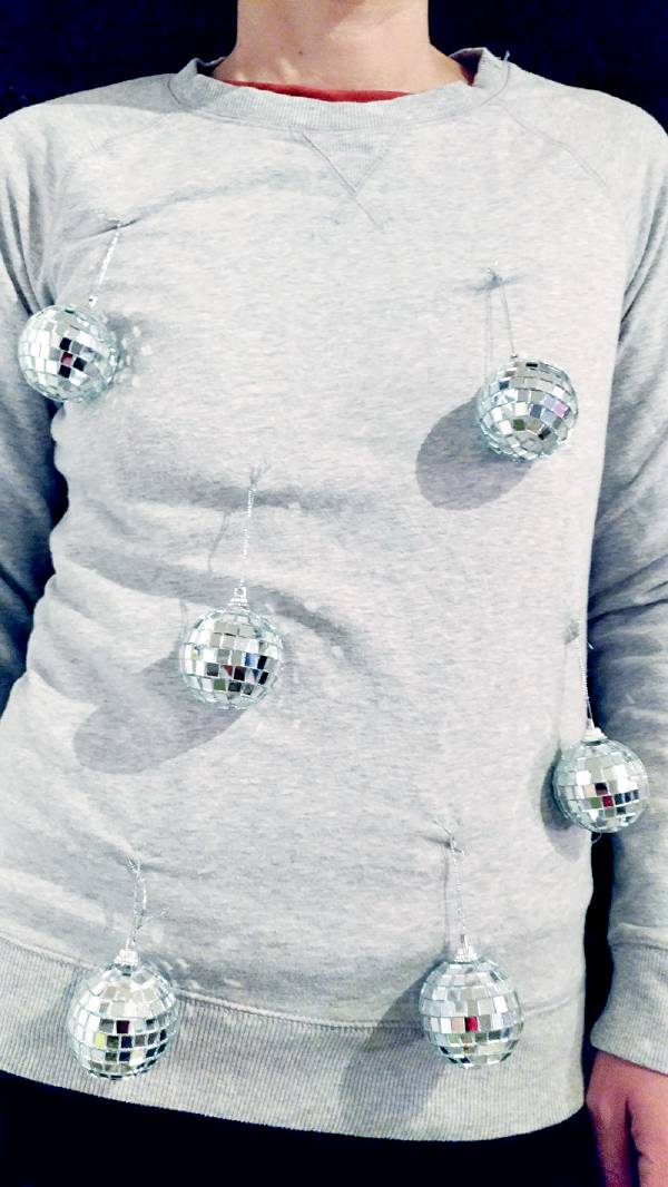  felpa palla specchio disco