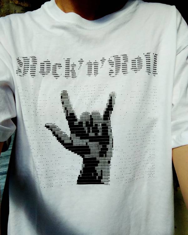  tshirt stampa digitale rock n roll